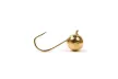Мормишка вольфрамова Diskus Шар з вушком 1430 3мм 0.28г, колір: золото