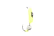 Мормышка вольфрамовая гвоздекубик 0.5г, цвет: желтый с кристаллом, куб серебро