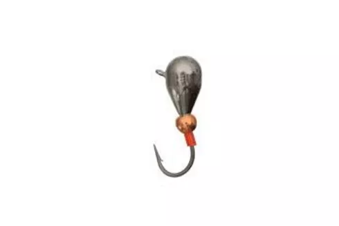 Мормышка вольфрамовая Fishing ROI Капля с ушком и шариком 3мм 0.5г, цвет: D-BN3