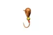 Мормишка вольфрамова Fishing ROI Капля з вушком і кулькою 3мм 0.5г, колір: D-CU3