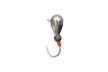 Мормишка вольфрамова Fishing ROI Капля з вушком і кулькою 3мм 0.5г, колір: NI3