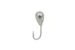 Мормишка вольфрамова Fishing ROI Крапля з отвором 3.5мм 0.53г, колір: silver