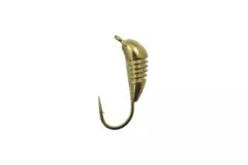 Мормишка вольфрамова Fishing ROI Лялечка з вушком 2мм 0.13г, колір: gold