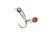Мормишка вольфрамова Fishing ROI Личинка з вушком і підвіскою 3мм 0.6г, колір: E12