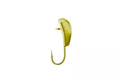 Мормышка вольфрамовая Fishing ROI Полукапля с ушком 4мм 0.46г, цвет: gold