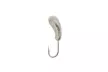 Мормышка вольфрамовая Fishing ROI Уралка с отверстием 3мм 0.84г, цвет: silver