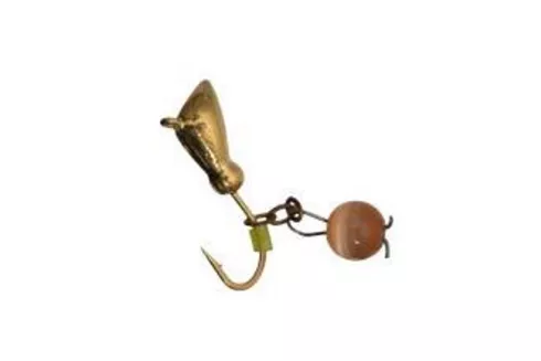 Мормишка вольфрамова Fishing ROI Муха з вушком і підвіскою 2.5мм 0.36г, колір: E41