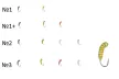 Мормишка "Славіка" (Сумська) кручена фарбована №1+ 0.15г, колір: green
