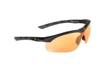 Очки баллистические Swiss Eye Lancer, цвет - черный, линзы оранжевые