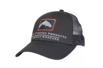 Кепка Simms Small Fit Trout Icon Trucker Carbon