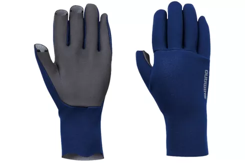 Рукавиці Shimano Chloroprene EXS 3 Cut Gloves L ц:blue
