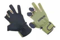 Перчатки неопреновые Fishing ROI olive Neoprene gloves XL