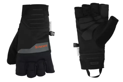 Рукавички Simms Windstopper Half Finger Glove Black XL