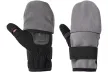 Перчатки Viking Fishing Ice Pro Gloves L (fleece) 5 cut finger+cover ц:grey-graphite