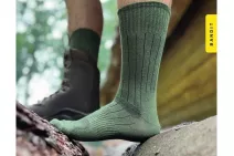 Шкарпетки тактичні Bandit Basic демісезонні р.35-37, колір: хакі