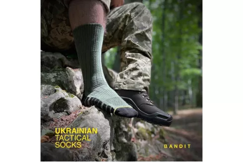 Шкарпетки тактичні Bandit Gloria Long літні р.35-37, колір: хакі