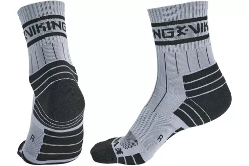 Шкарпетки Viking Fishing Arvid XL (43-45) сіро-чорні