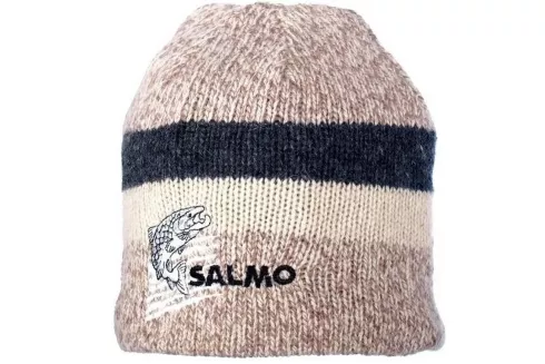 Шапка вязаная Salmo Wool XL (шерсть)