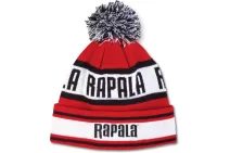 Шапка Rapala Pom Beanie Red White