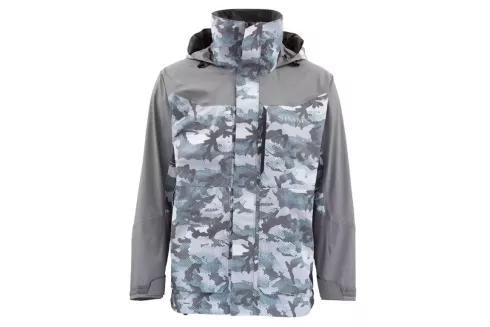 Куртка Simms Challenger Jacket Hex Flo Camo Grey Blue L