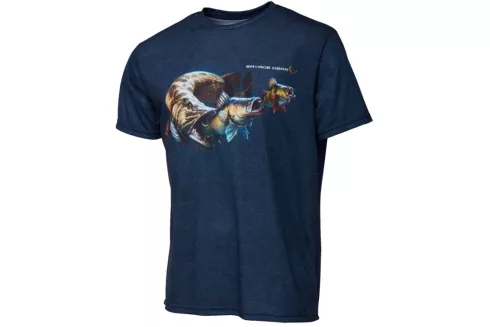Футболка Savage Gear Cannibal T-Shirt XL к:blue