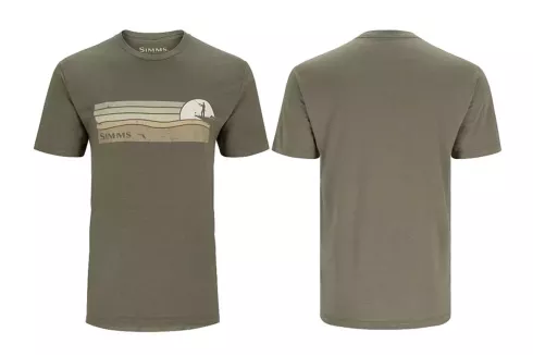 Футболка Simms Sunset T-Shirt Military Heather M