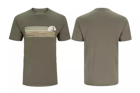 Футболка Simms Sunset T-Shirt Military Heather XL