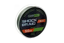 Шок-лідер Carp Pro Shock Braid PE X4 0.16мм 50м Dark Green