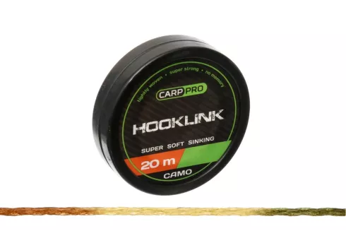 Повідковий матеріал Carp Pro Sinking Hooklink Camo 20м 15b