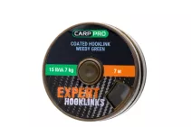 Поводковый материал в оплетке Carp Pro зеленый 7м 25lb