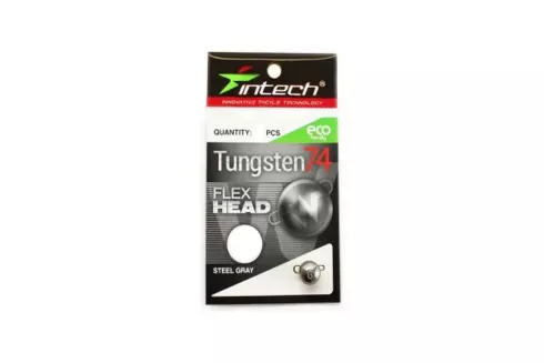 Вольфрамовая чебурашка Intech Tungsten 74 Steel Gray 2г (3шт/уп)