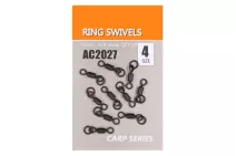 Вертлюг рыболовный с кольцом Ring Swivels AC2027 (10шт/уп)