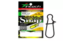 Застежка Intech Quick lock Snap Matt black #000 (9 шт/уп)
