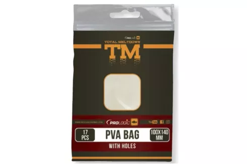 ПВА пакет Prologic TM PVA Bag W/Holes 100х140мм 17шт