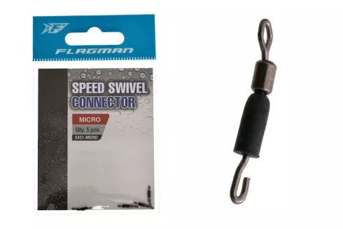 Вертлюг Flagman Speed Swivel Connector Micro (5шт/уп)