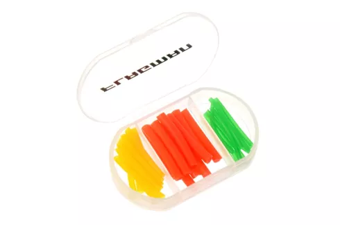 Набір кольорових PVC трубок Flagman PVC Color Float Tubes Kit 3 Sizes 1, 1.5, 2мм