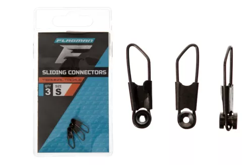 Коннекторы для матчевого поплавка Flagman Sliding Connectors S (3 шт/уп)