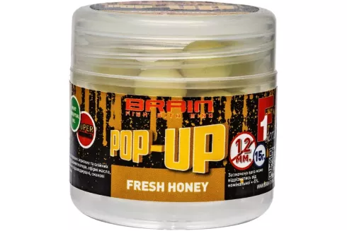Бойлы Brain Pop-Up F1 Fresh Honey (мед с мятой) 12мм/ 15г