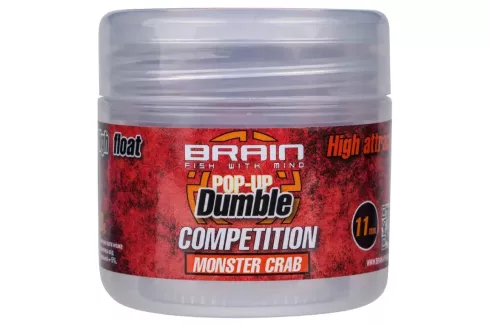 Бойли Brain Dumble Pop-Up Competition Monster Crab (краб) 11мм/20г