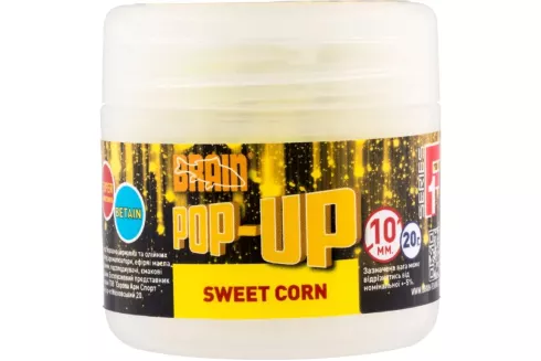 Бойлы Brain Pop-Up F1 Sweet Corn (кукуруза) 14мм/ 15г