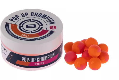 Бойли Brain Champion Pop-Up 12мм/34г Krill