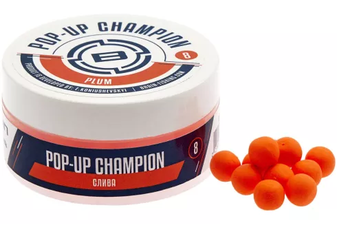 Бойли Brain Champion Pop-Up 12мм/34г Plum