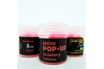 Бойлы Grandcarp Amino POP-UP ⌀8мм/ 25шт Strawberry
