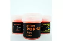 Бойли Grandcarp Amino POP-UP ⌀8мм/ 25шт Plum