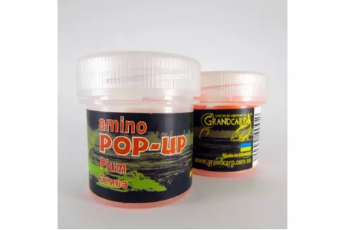 Бойли Grandcarp Amino POP-UP ⌀10мм/ 15шт Plum