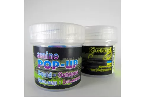 Бойли Grandcarp Amino POP-UP ⌀10мм/ 15шт Squid Octopus