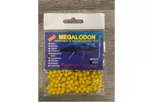 Пінопласт в протеїновому тісті Megalodon ⌀4-8мм Мед