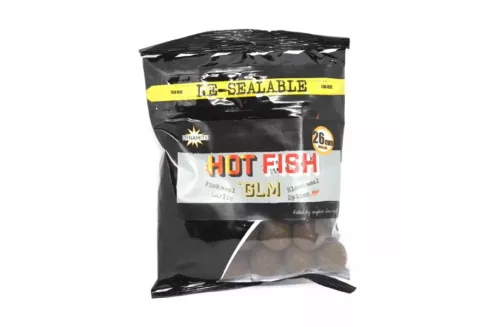 Бойлы Dynamite Baits Hot Fish & GLM 26мм 350г