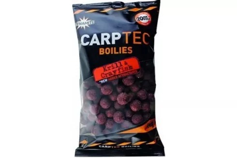 Бойлы Dynamite Baits Carp-Tec Krill & Crayfish ⌀15мм 2кг