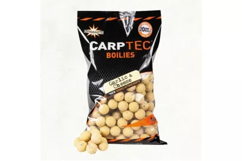 Бойлы Dynamite Baits Carp-Tec - Garlic & Cheese ⌀15мм 1кг